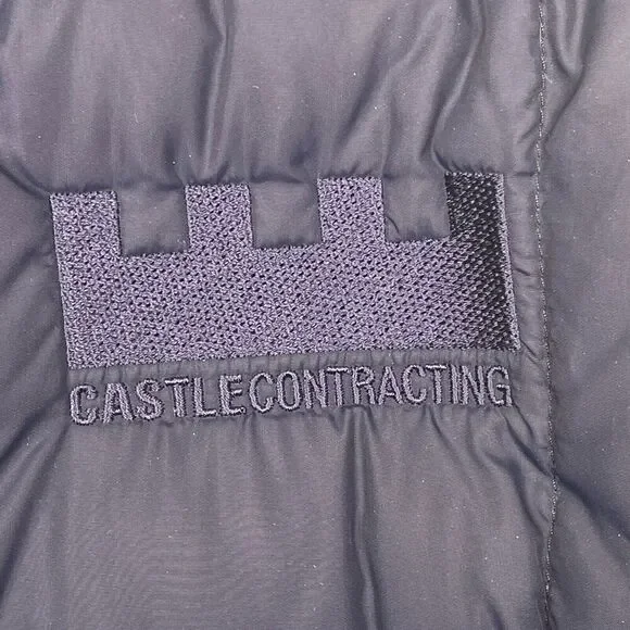 Lands End Vest Men 2XL Blue Down Puffer Pockets Outdoor Camp Hike Winter - Picture 3 of 8